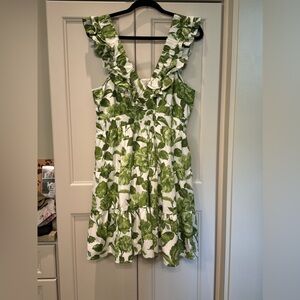 Abercrombie and Fitch floral tiered sundress